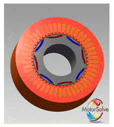 MotorSolve在混合电动机车的电动机设计中的应用